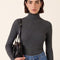 PUL COL ROULE - B-OLYMPE - ANTHRACITE