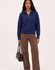 PULL CAMIONNEUR - DALTON - BLEU