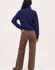 PULL CAMIONNEUR - DALTON - BLEU