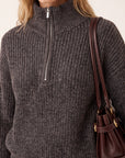 PULL CAMIONNEUR - DALTON - CHOCOLAT