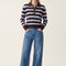PULL POLO RAYE - DARIA - ROSE/ROUGE