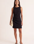 ROBE COURTE - DELTA - NOIR