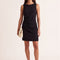 ROBE COURTE - DELTA - NOIR
