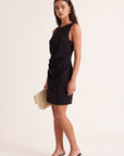 ROBE COURTE - DELTA - NOIR
