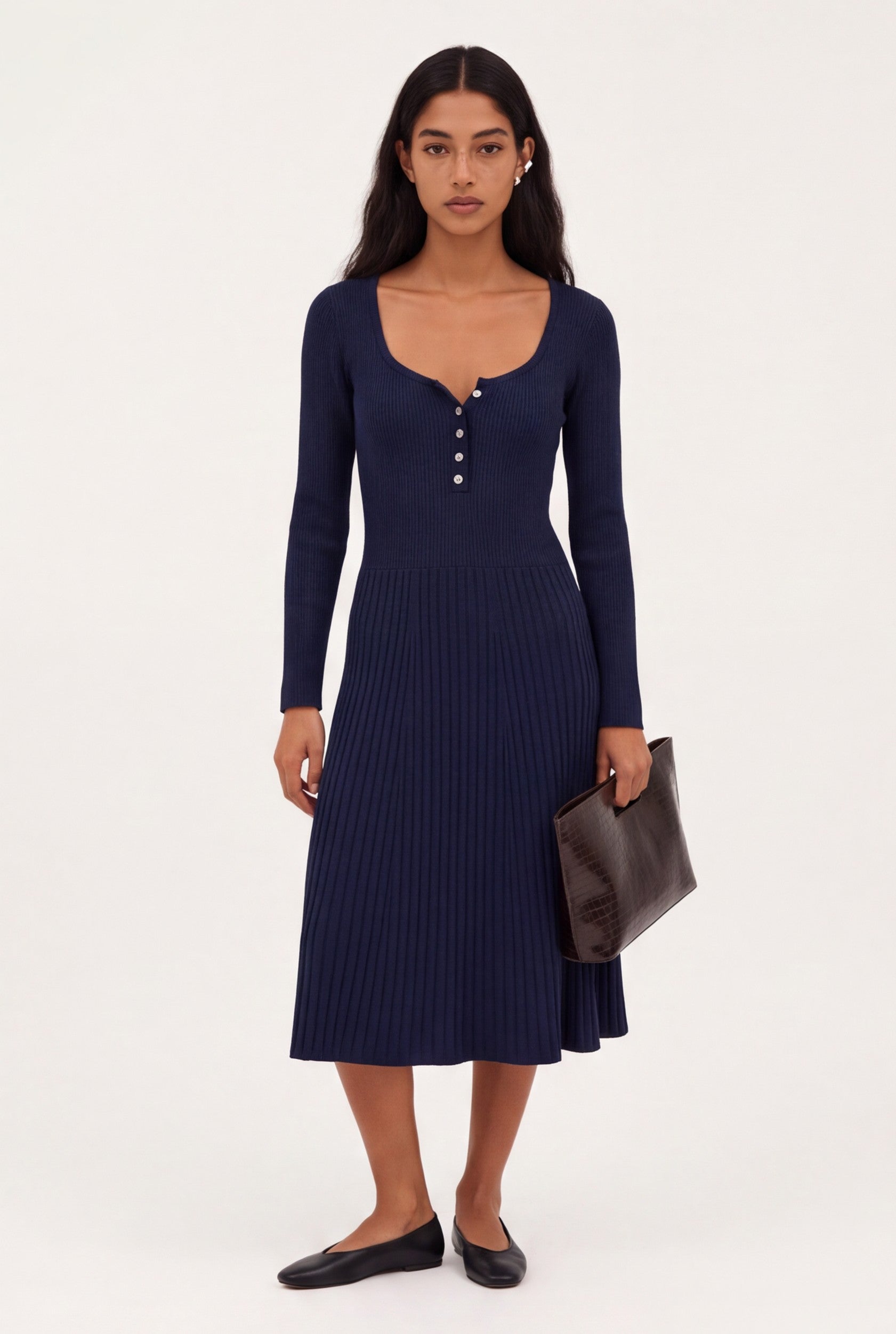 ROBE MAILLE - DOROTHEA - MARINE