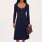ROBE MAILLE - DOROTHEA - MARINE