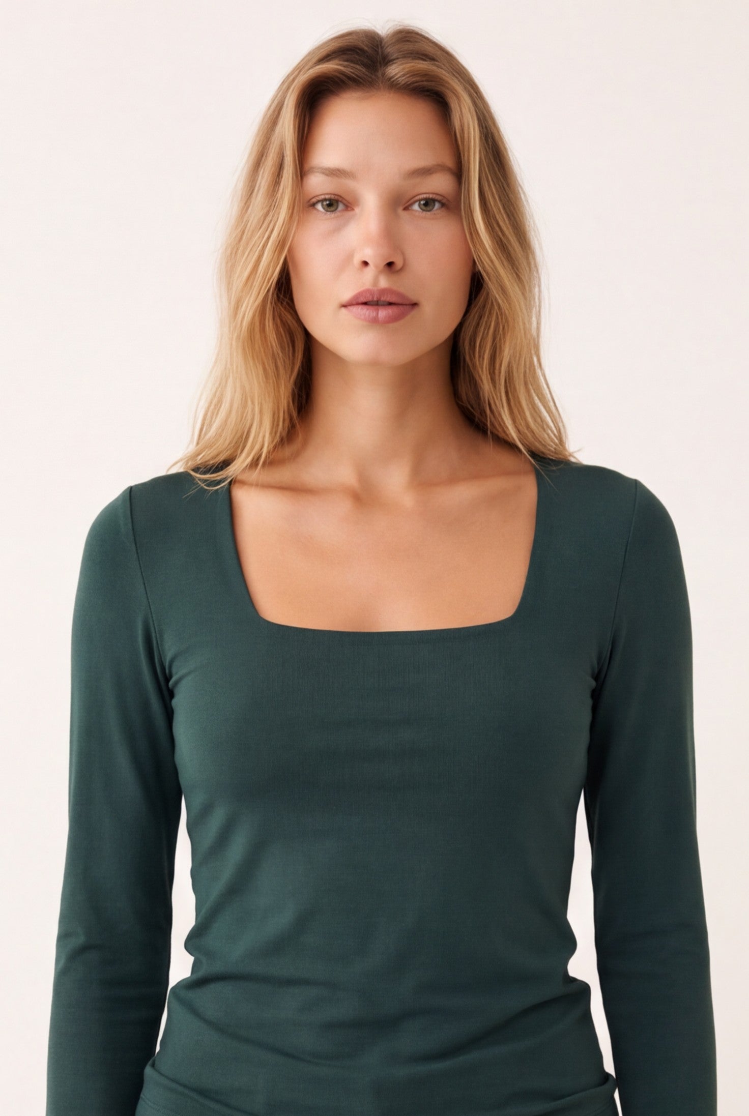 TEE-SHIRT ML - CLEMENTINE - DARK TEAL