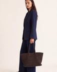 PANTALON TAILLE BASSE - CLEO - MARINE
