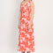 ROBE LONGUE - ADELAIDE - ORANGE