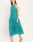 ROBE MIDI - ADELE - CYAN