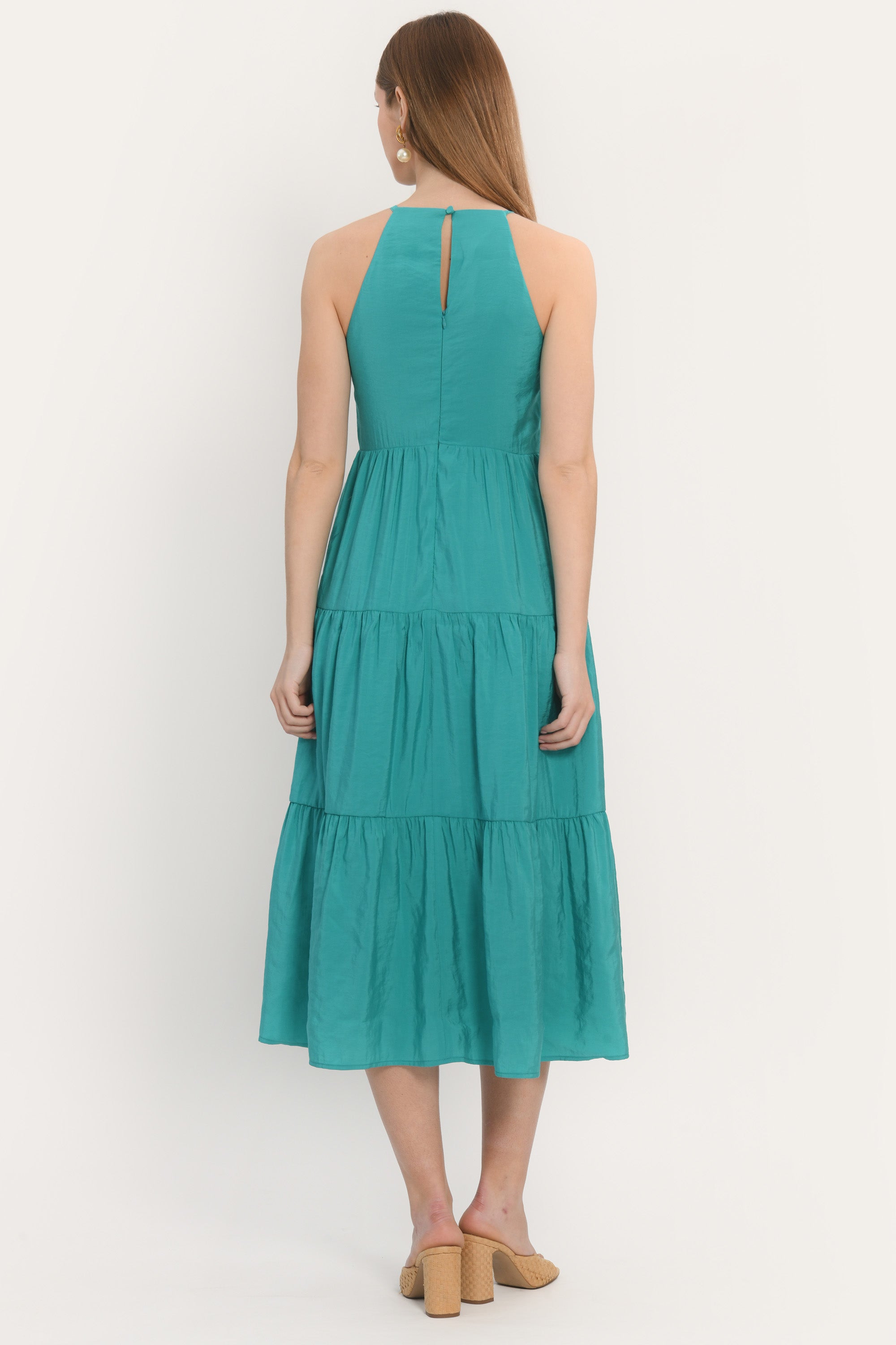 ROBE MIDI - ADELE - CYAN