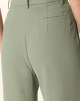 PANTALON TAILLE HAUTE - SAUGE - ALBA