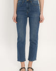 JEAN CROPPED - STONE WASH - ALBION