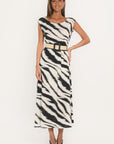 ROBE - ALBURY - NOIR/BLANC