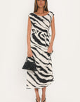 ROBE - ALBURY - NOIR/BLANC