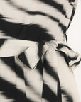 ROBE - ALBURY - NOIR/BLANC