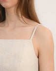 ROBE TRAPEZE - ALICE - NATUREL
