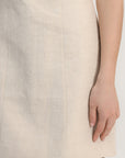ROBE TRAPEZE - ALICE - NATUREL