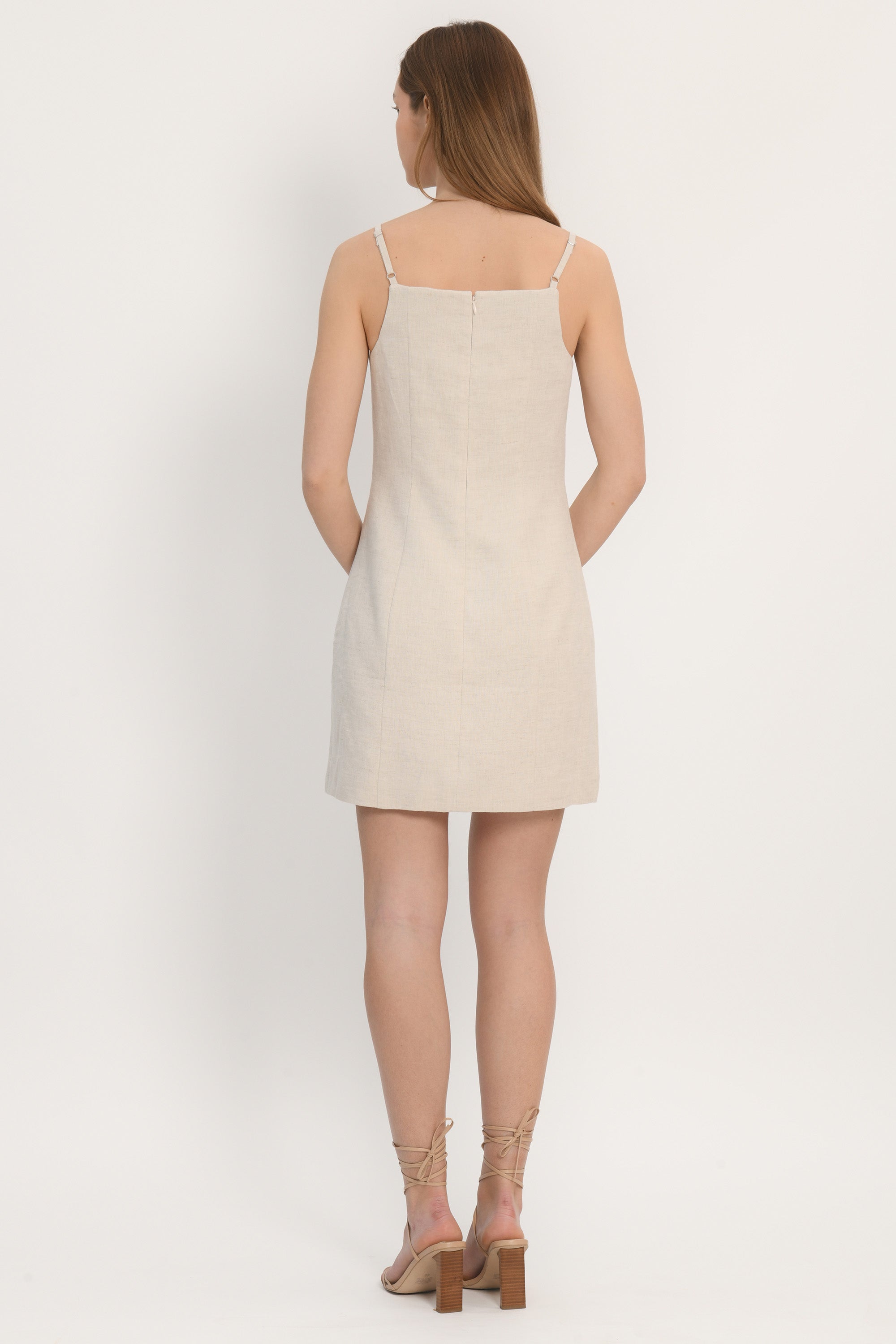 ROBE TRAPEZE - ALICE - NATUREL