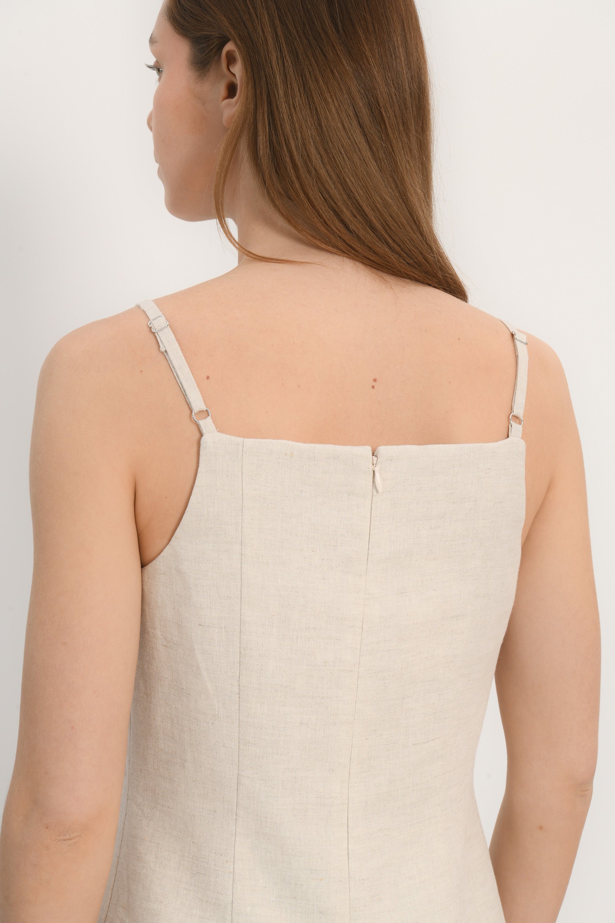 ROBE TRAPEZE - ALICE - NATUREL