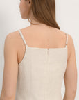 ROBE TRAPEZE - ALICE - NATUREL