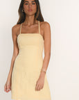 ROBE LACEE - ALICE - JAUNE