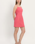 ROBE TRAPEZE - ALICE - FUSCHIA