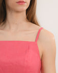 ROBE TRAPEZE - ALICE - FUSCHIA