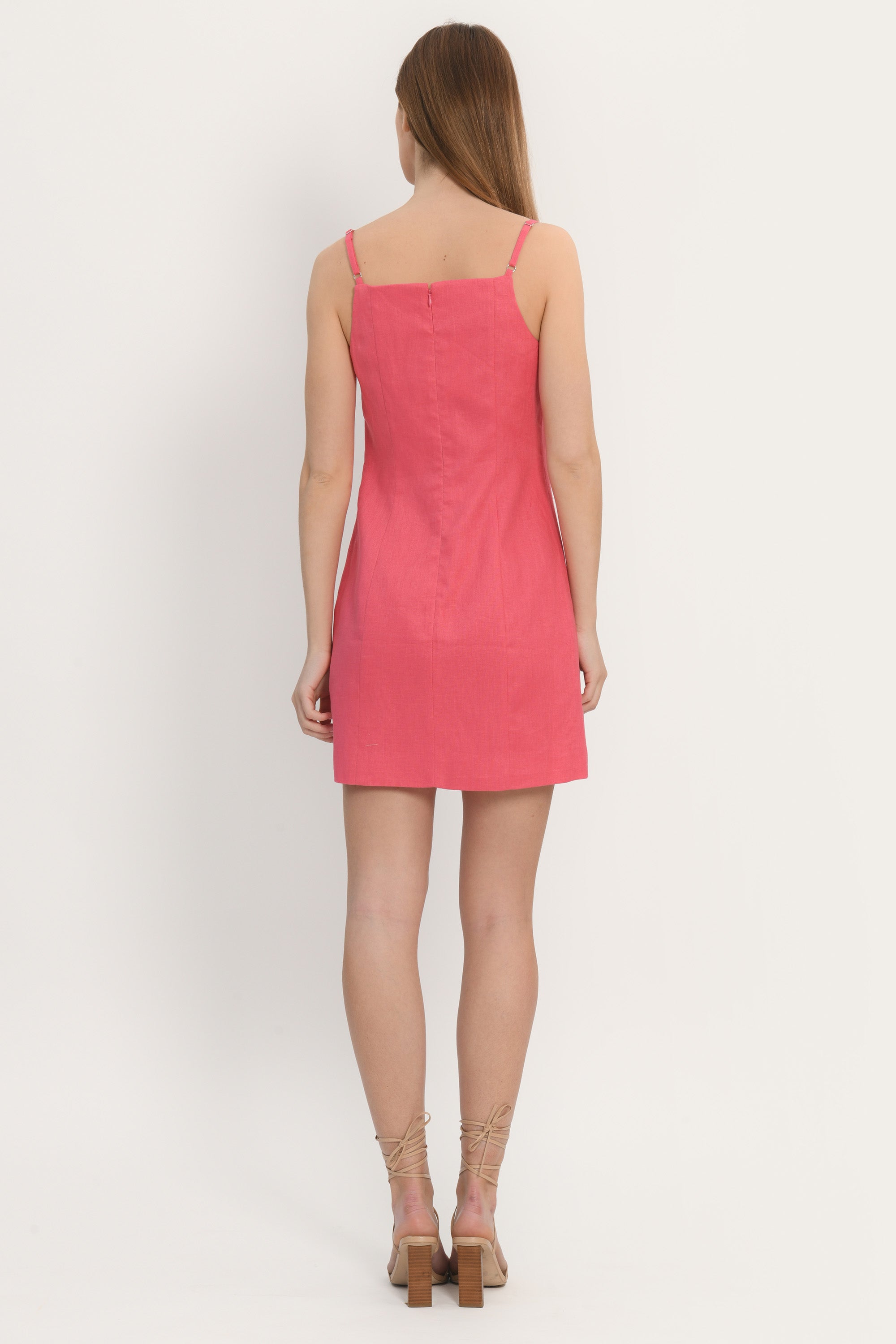ROBE TRAPEZE - ALICE - FUSCHIA