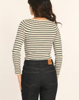 PULL - ÉCRU/NAVY - ALIDA