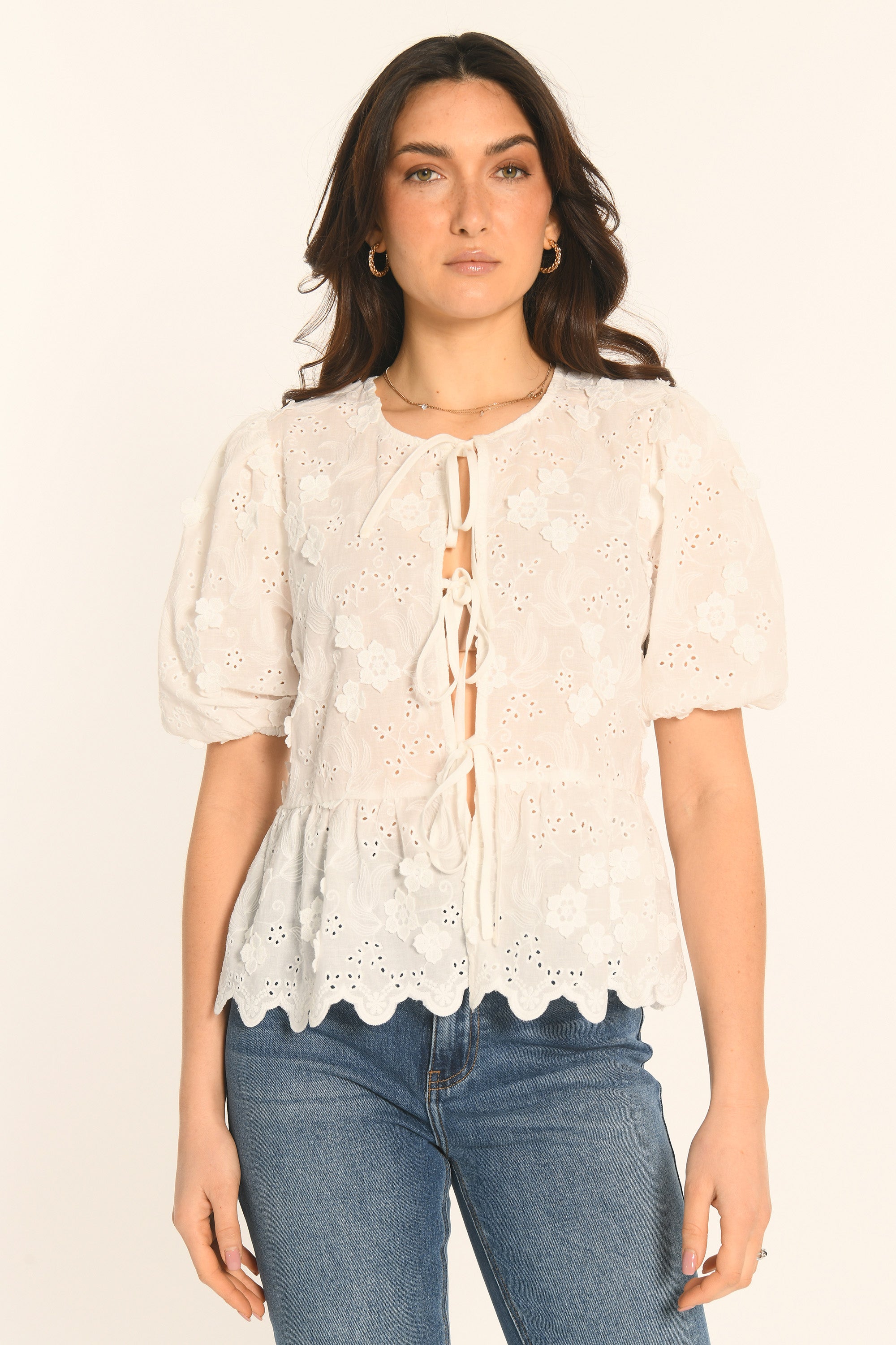 BLOUSE - BLANC - ALIOCHA