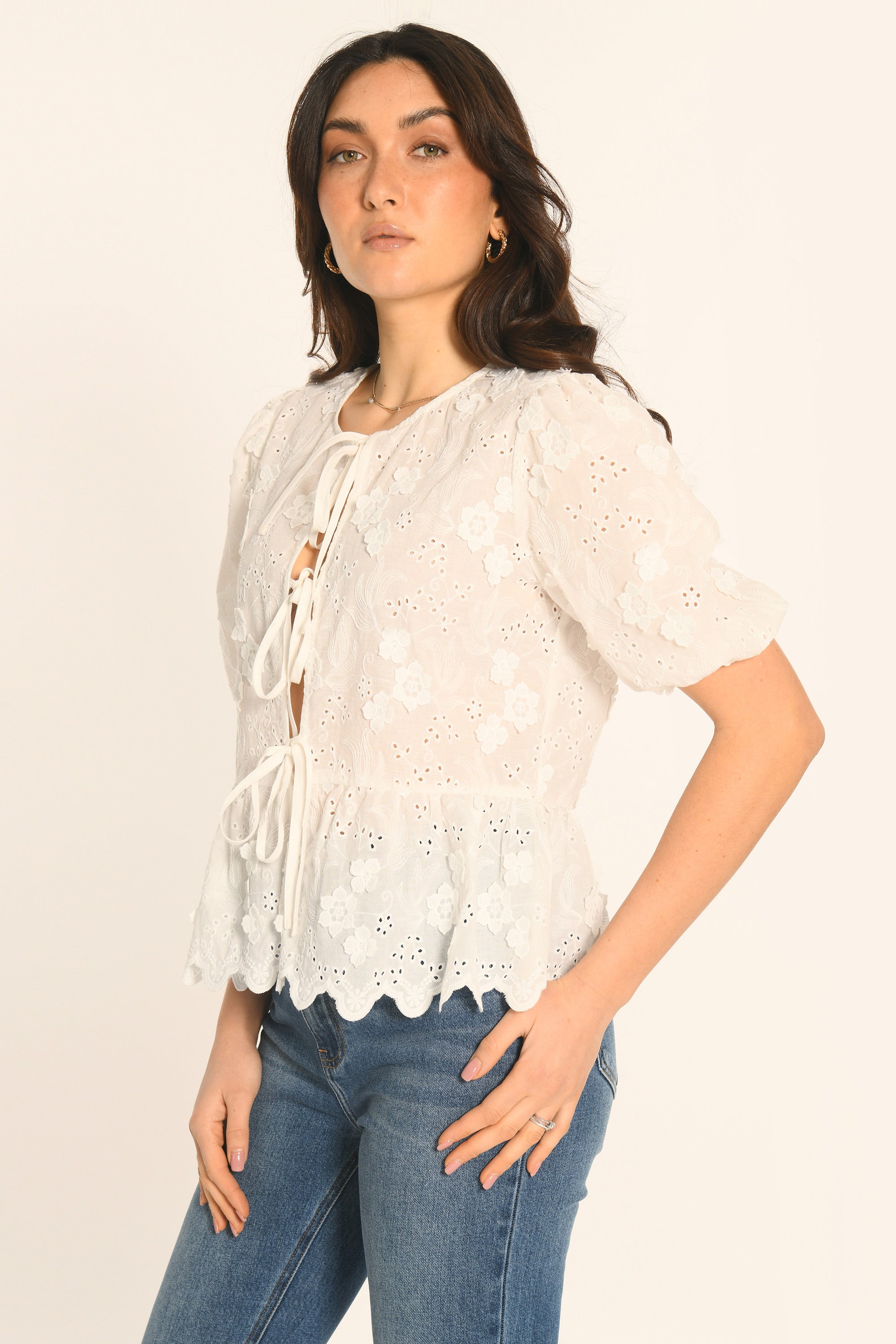 BLOUSE - BLANC - ALIOCHA