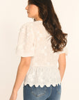 BLOUSE - BLANC - ALIOCHA