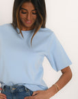T-SHIRT - ALISSON - CIEL