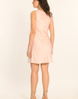 ROBE COURTE - ALLEGRA - ROSE