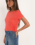T-SHIRT - ALLONA - STRAWBERRY