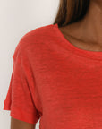 T-SHIRT - ALLONA - STRAWBERRY