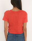 T-SHIRT - ALLONA - STRAWBERRY