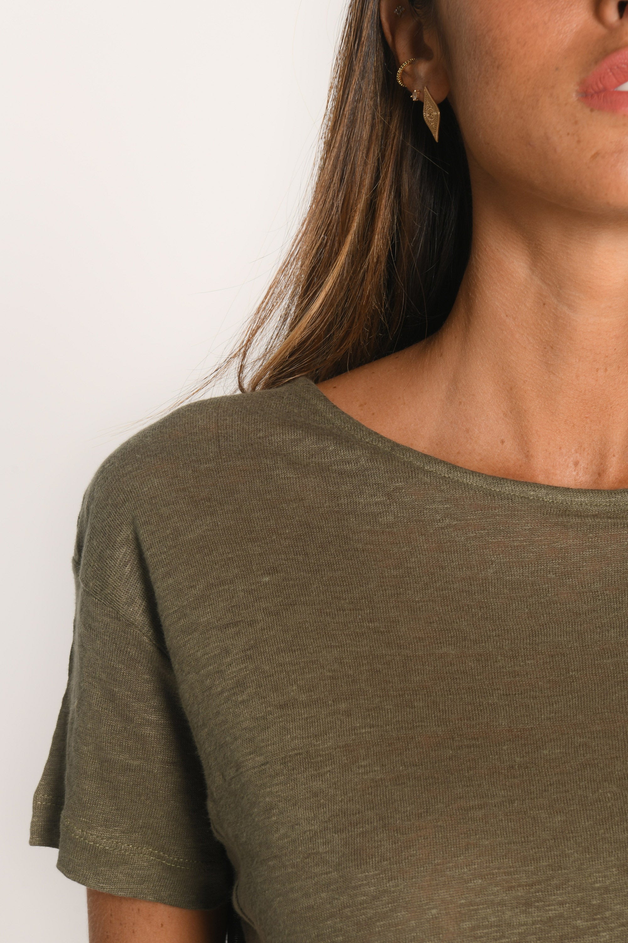 T-SHIRT - ALLONA - KAKI