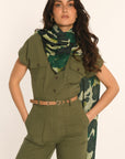 FOULARD - VERT - ALYSSIA