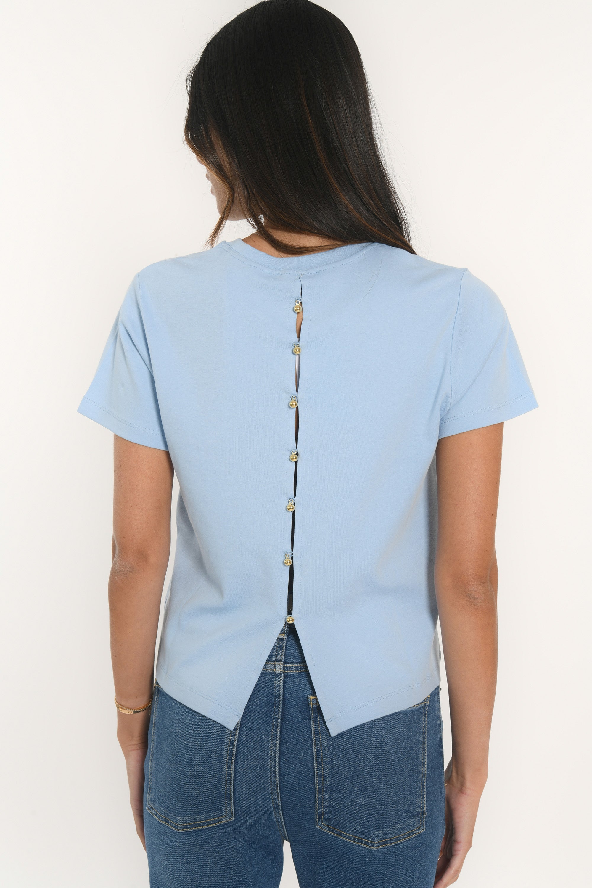 T-SHIRT - AMBRE - CIEL