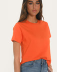 T-SHIRT - AMBRE - ORANGE