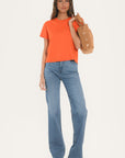 T-SHIRT - AMBRE - ORANGE
