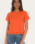 T-SHIRT - AMBRE - ORANGE