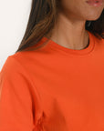 T-SHIRT - AMBRE - ORANGE