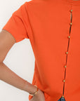 T-SHIRT - AMBRE - ORANGE