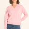 PULL COL V - ROSE PALE - ARVID