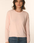 PULL BOUTONNÉ - ROSE PÂLE - AMELINA