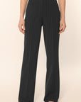 PANTALON TAILLE BASSE - MARINE - AMY