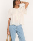 BLOUSE - ANAHI - IVOIRE